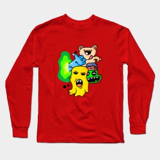 Doodlevers universe Long Sleeve T-Shirt